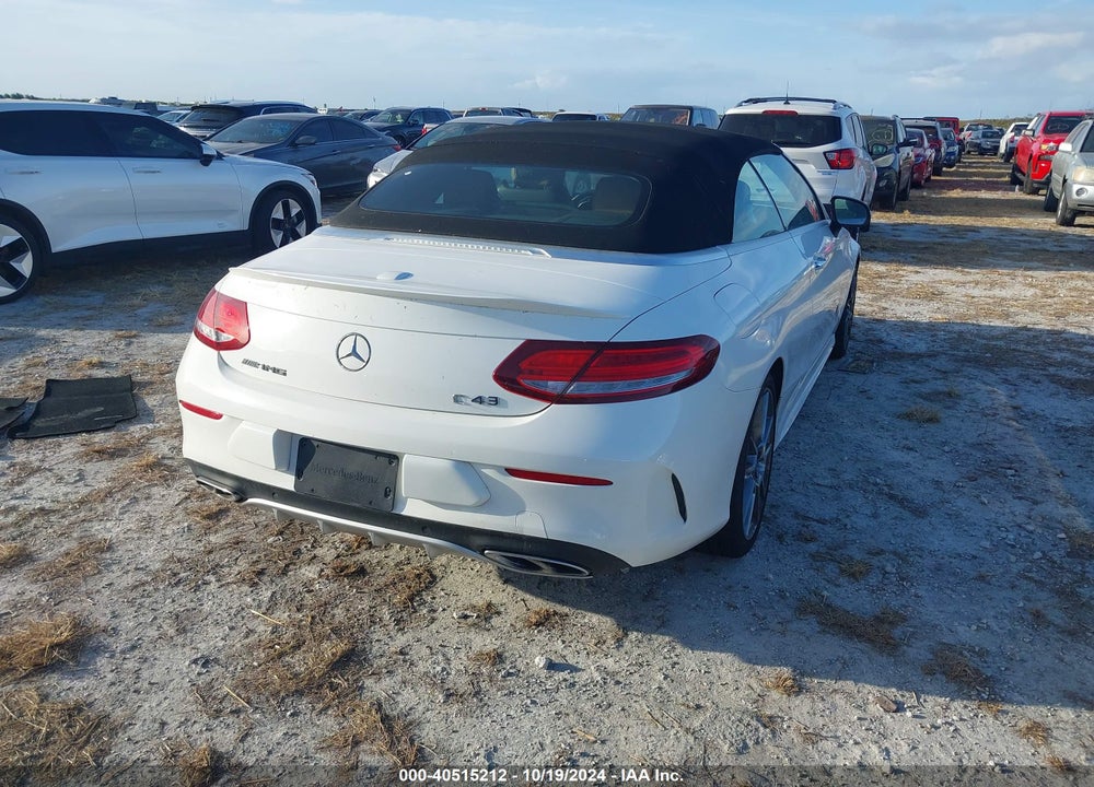 2018 MERCEDES-BENZ AMG C 43 4MATIC VIN: WDDWK6EB3JF654321