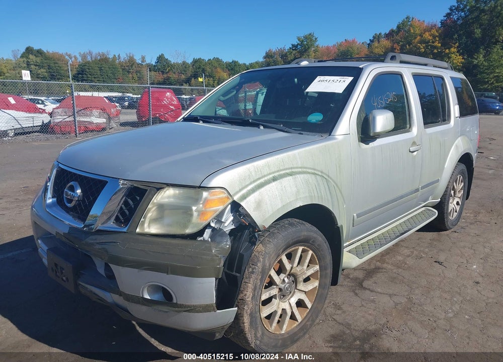 2010 NISSAN PATHFINDER LE VIN: 5N1AR1NB2AC625778