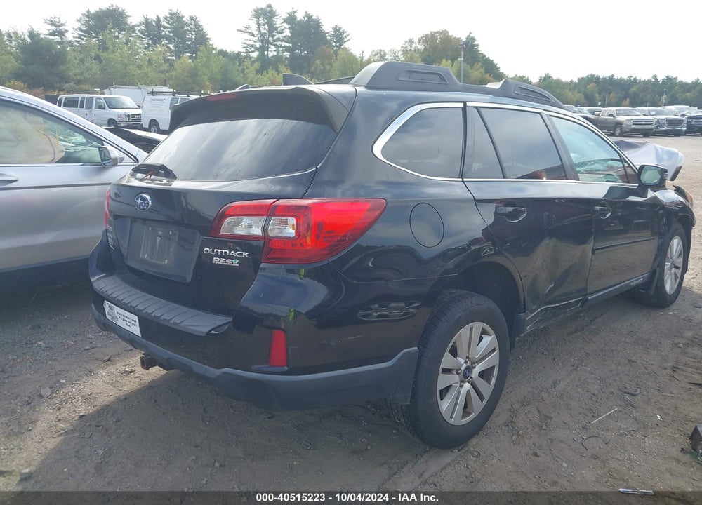 2016 SUBARU OUTBACK 2.5I PREMIUM VIN: 4S4BSAFC9G3296506