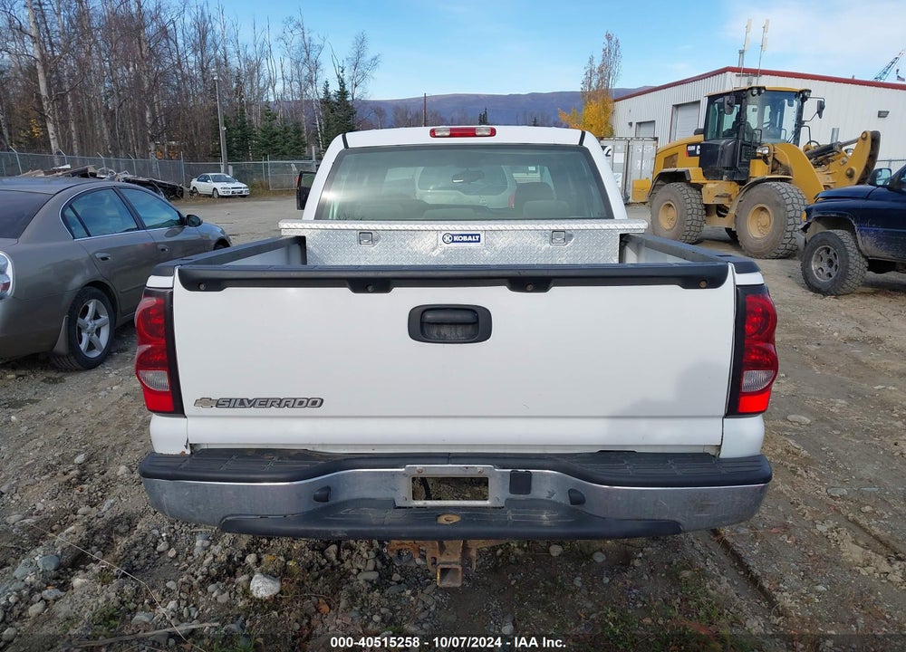 2007 CHEVROLET SILVERADO 1500 CLASSIC LS VIN: 2GCEK13V271126632
