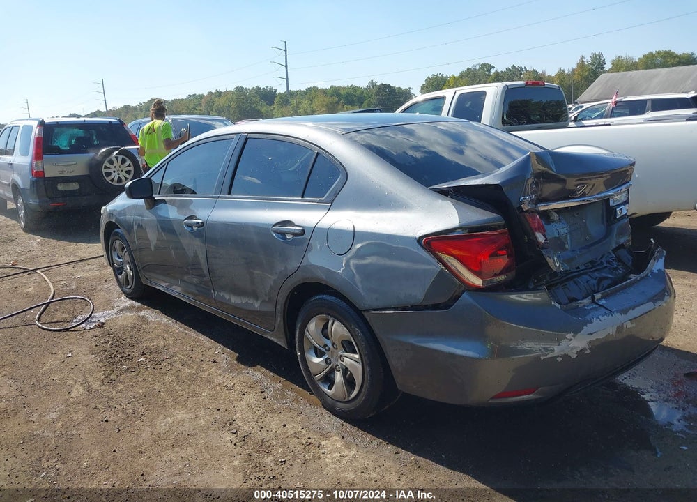 2013 HONDA CIVIC EX VIN: 19XFB2F88DE247471