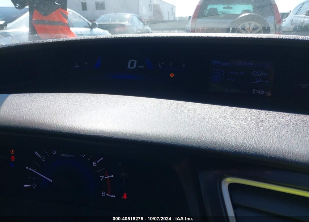 2013 HONDA CIVIC EX VIN: 19XFB2F88DE247471
