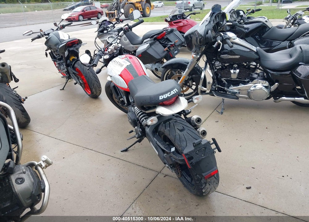 2018 DUCATI SCRAMBLER 800 VIN: ML015ANM8JT013490