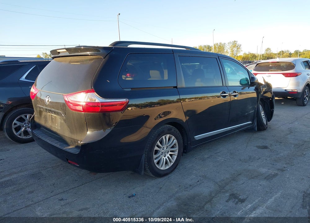 2015 TOYOTA SIENNA XLE 8 PASSENGER VIN: 5TDYK3DC6FS680074