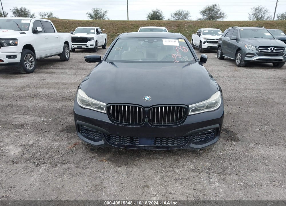2016 BMW 750I VIN: WBA7F0C56GGM20445