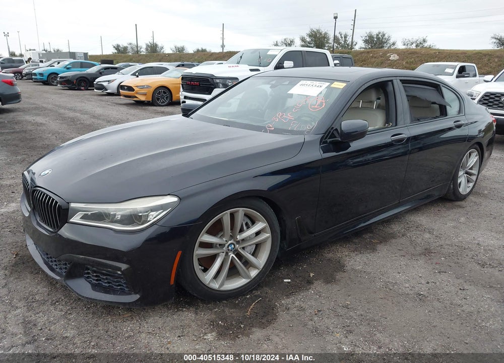 2016 BMW 750I VIN: WBA7F0C56GGM20445
