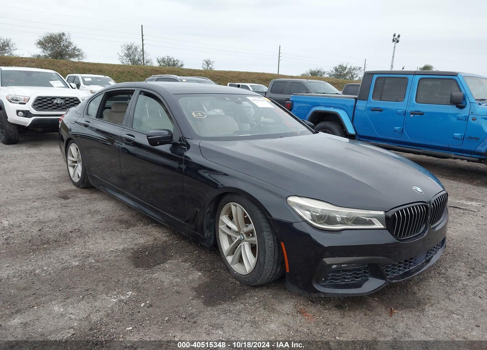 2016 BMW 750I VIN: WBA7F0C56GGM20445