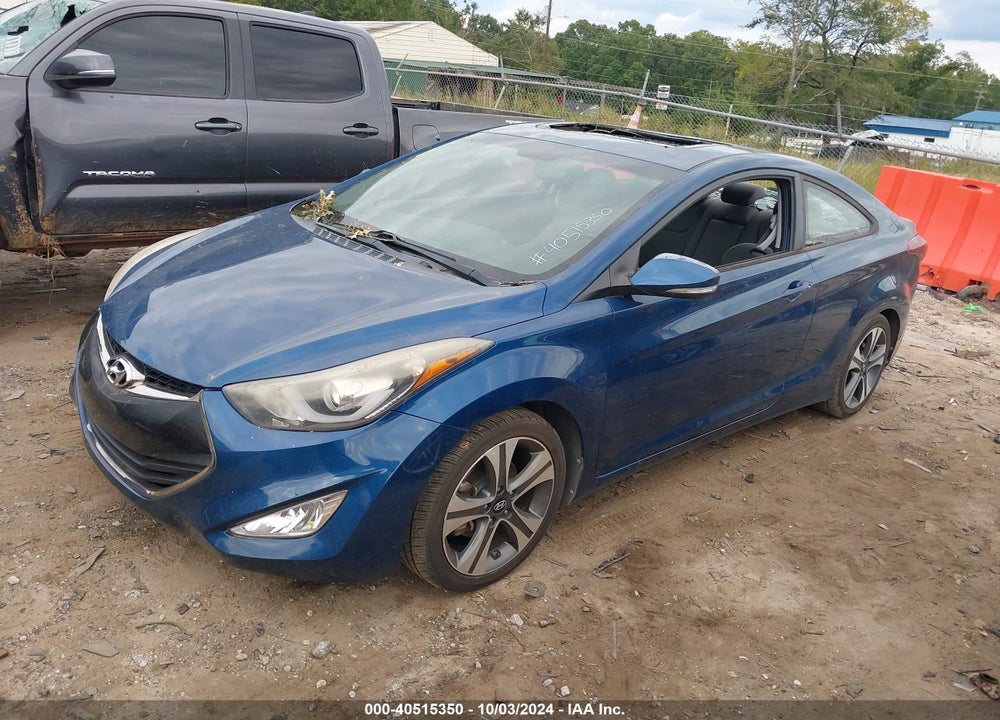 2014 HYUNDAI ELANTRA VIN: KMHDH6AH2EU024233