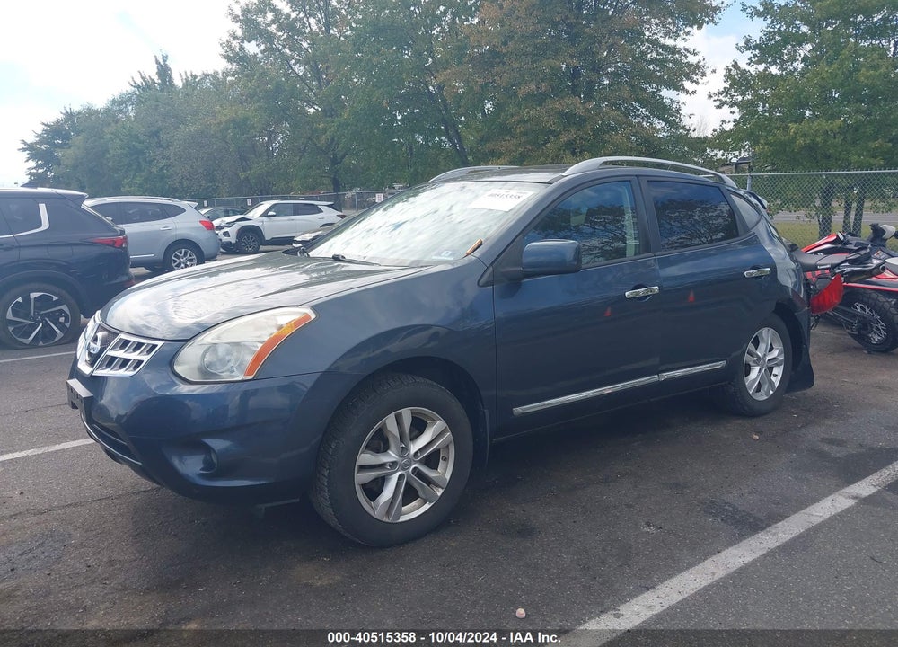 2013 NISSAN ROGUE SV VIN: JN8AS5MVXDW642606
