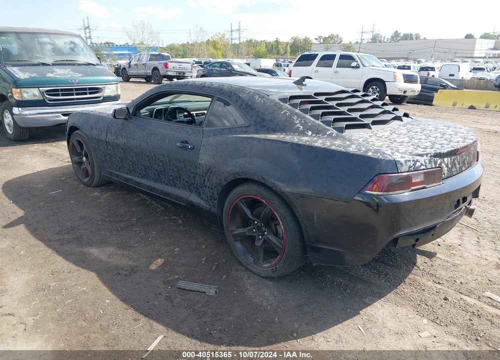2014 CHEVROLET CAMARO 2LS VIN: 2G1FA1E39E9129540