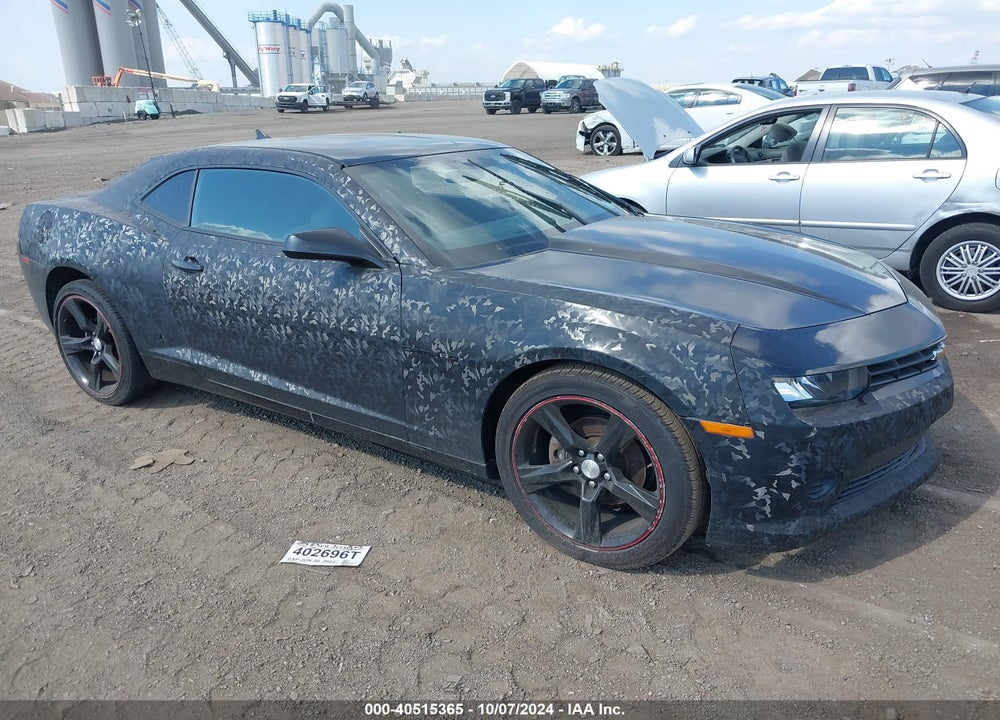 2014 CHEVROLET CAMARO 2LS VIN: 2G1FA1E39E9129540