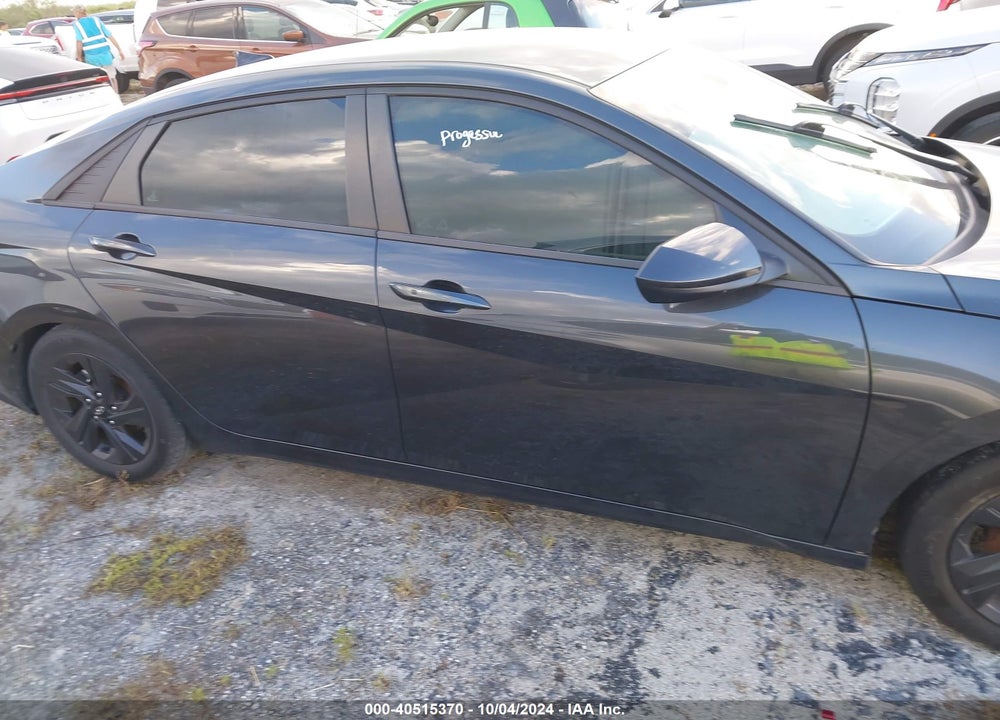 2021 HYUNDAI ELANTRA SEL VIN: 5NPLM4AG7MH034224