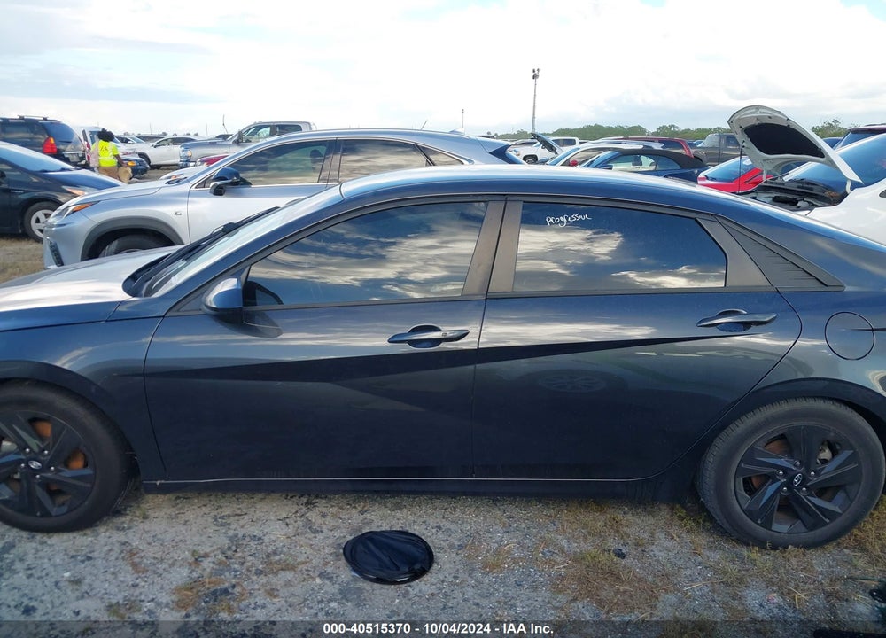 2021 HYUNDAI ELANTRA SEL VIN: 5NPLM4AG7MH034224