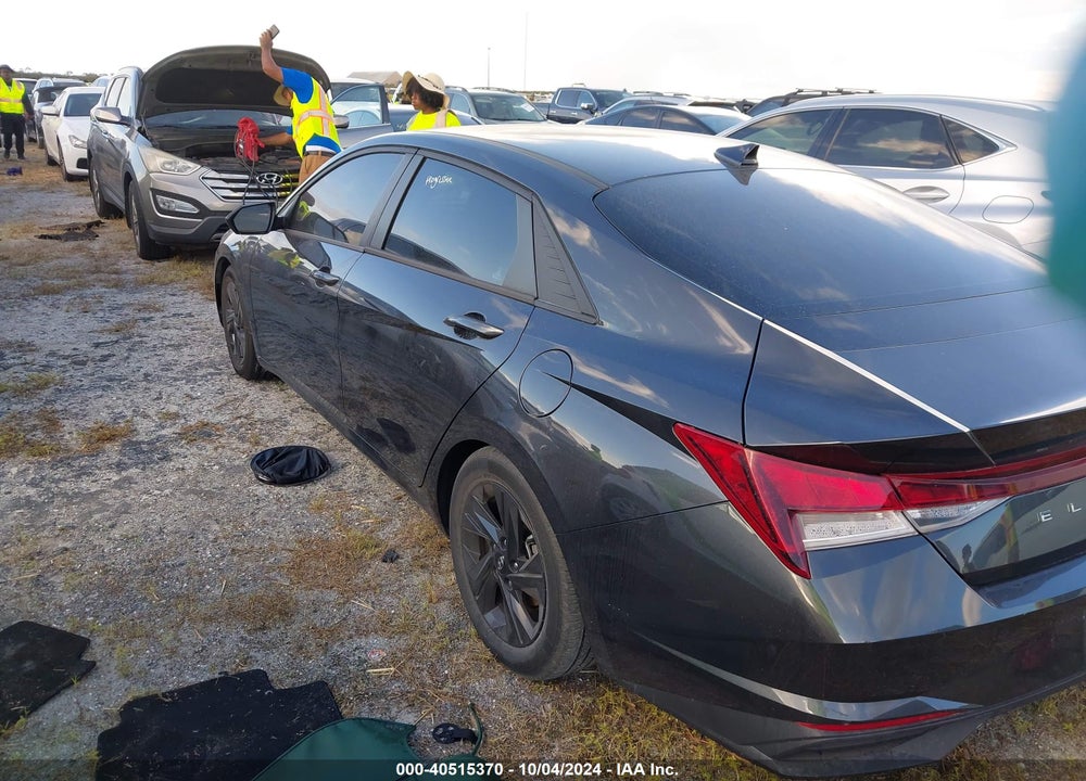 2021 HYUNDAI ELANTRA SEL VIN: 5NPLM4AG7MH034224