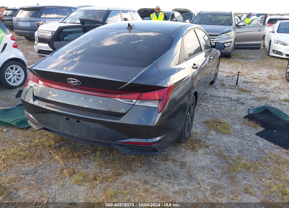 2021 HYUNDAI ELANTRA SEL VIN: 5NPLM4AG7MH034224