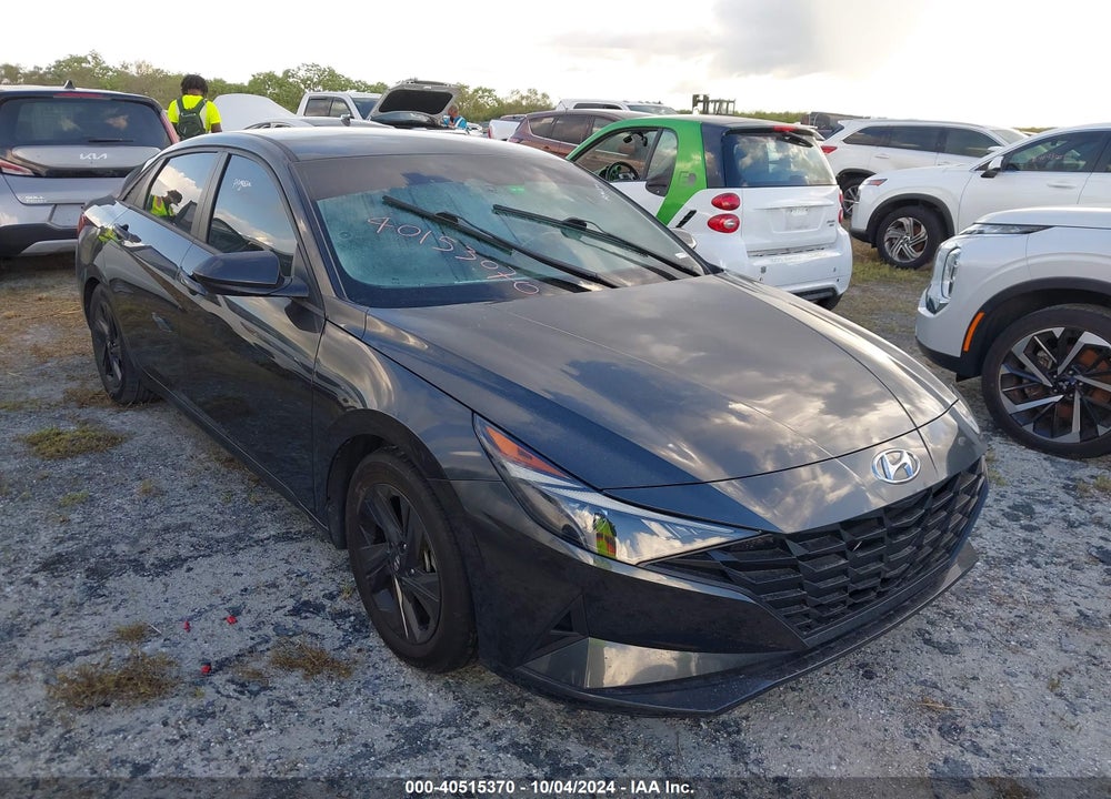 2021 HYUNDAI ELANTRA SEL VIN: 5NPLM4AG7MH034224