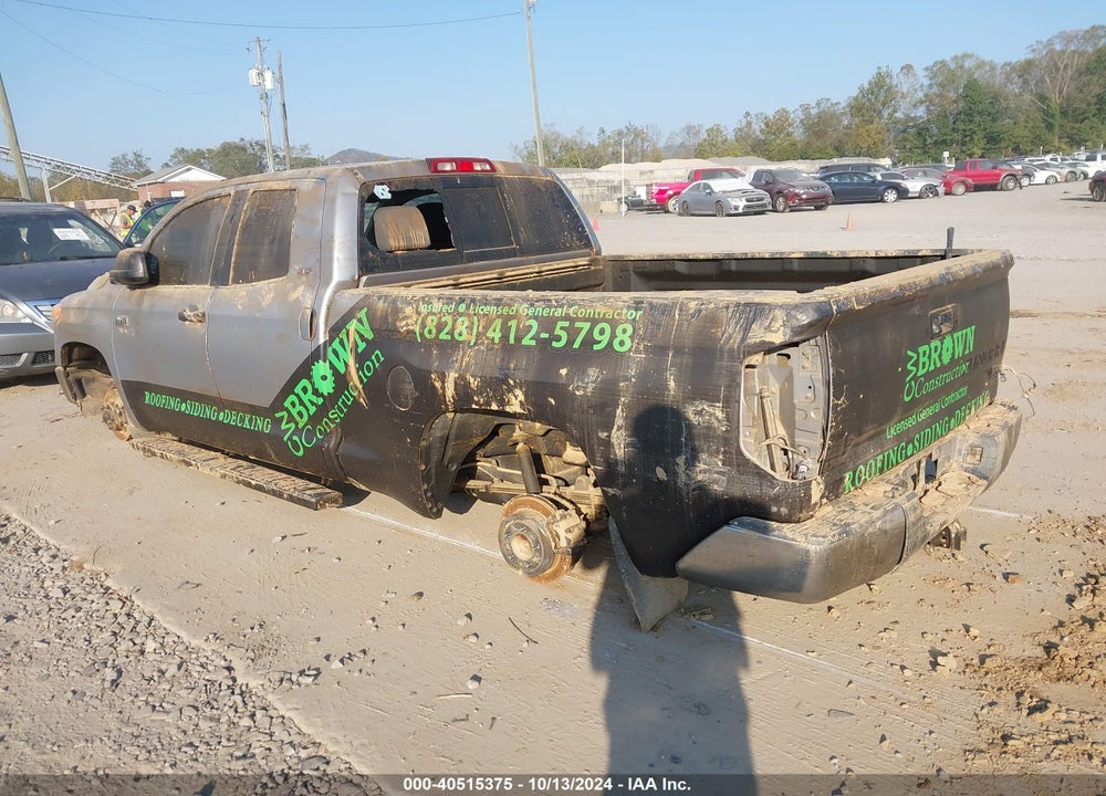 2016 TOYOTA TUNDRA SR5 5.7L V8 VIN: 5TFUW5F13GX518327
