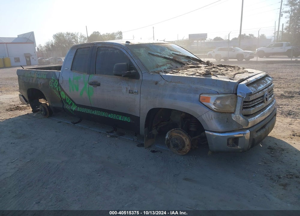 2016 TOYOTA TUNDRA SR5 5.7L V8 VIN: 5TFUW5F13GX518327