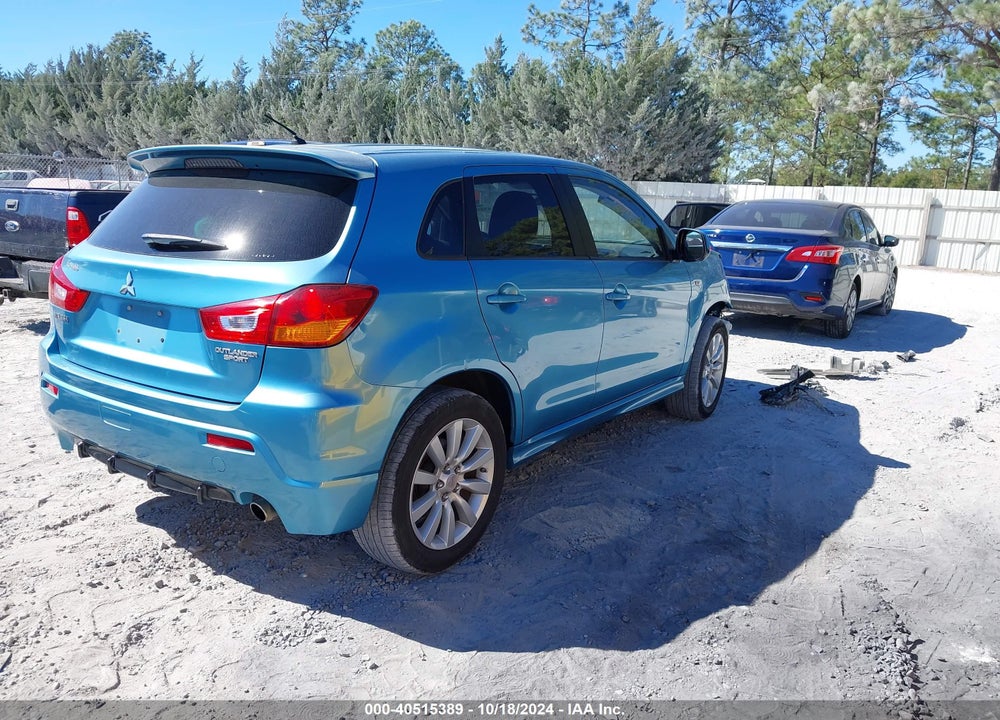 2011 MITSUBISHI OUTLANDER SPORT SE VIN: JA4AR4AU4BZ019999