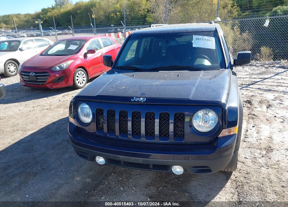 2016 JEEP PATRIOT LATITUDE VIN: 1C4NJPFA4GD633258