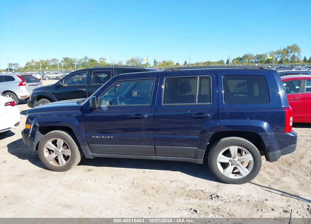 2016 JEEP PATRIOT LATITUDE VIN: 1C4NJPFA4GD633258
