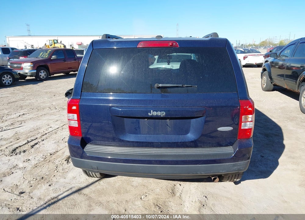 2016 JEEP PATRIOT LATITUDE VIN: 1C4NJPFA4GD633258