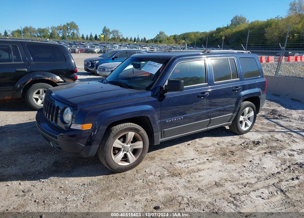 2016 JEEP PATRIOT LATITUDE VIN: 1C4NJPFA4GD633258