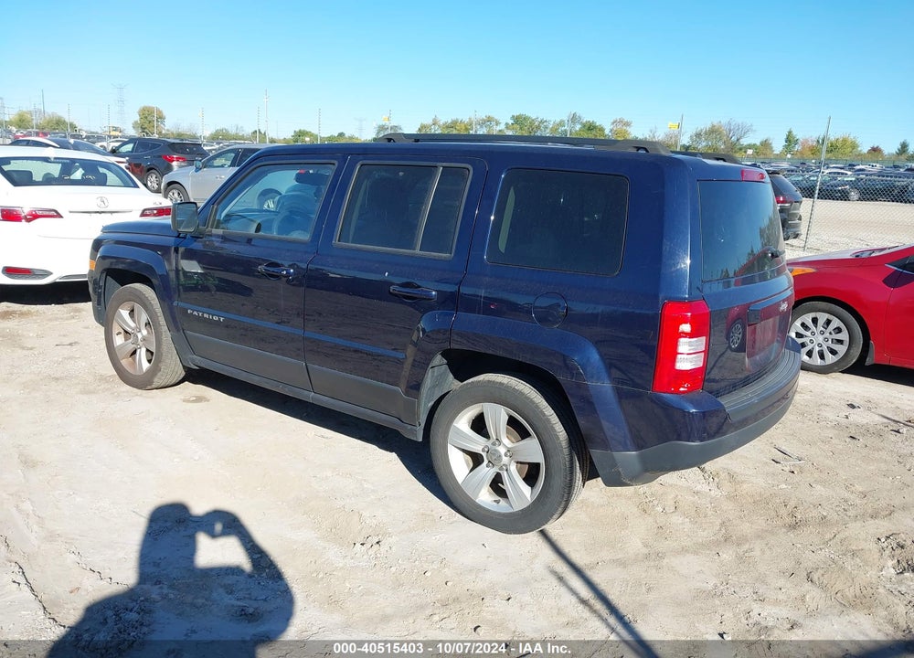 2016 JEEP PATRIOT LATITUDE VIN: 1C4NJPFA4GD633258