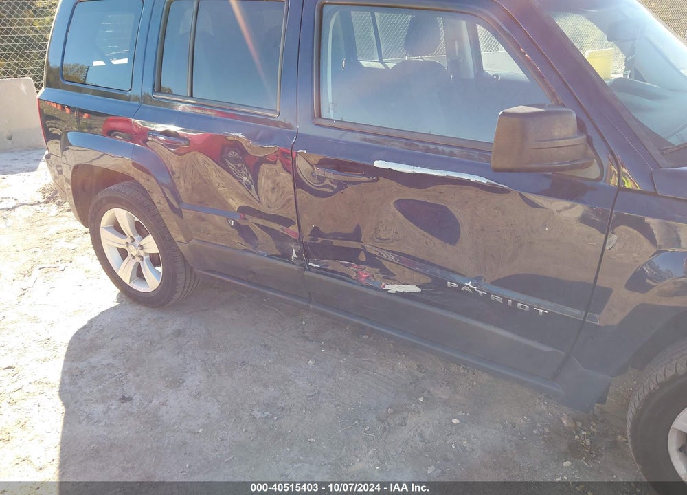 2016 JEEP PATRIOT LATITUDE VIN: 1C4NJPFA4GD633258
