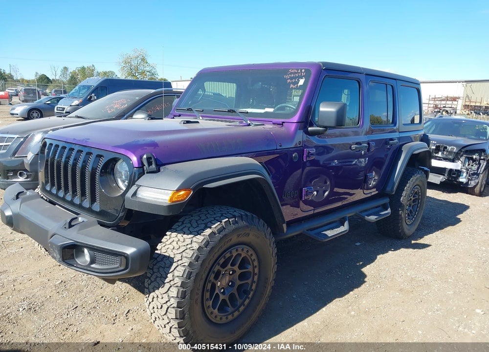2023 JEEP WRANGLER 4-DOOR WILLYS 4X4 VIN: 1C4HJXDG4PW566928