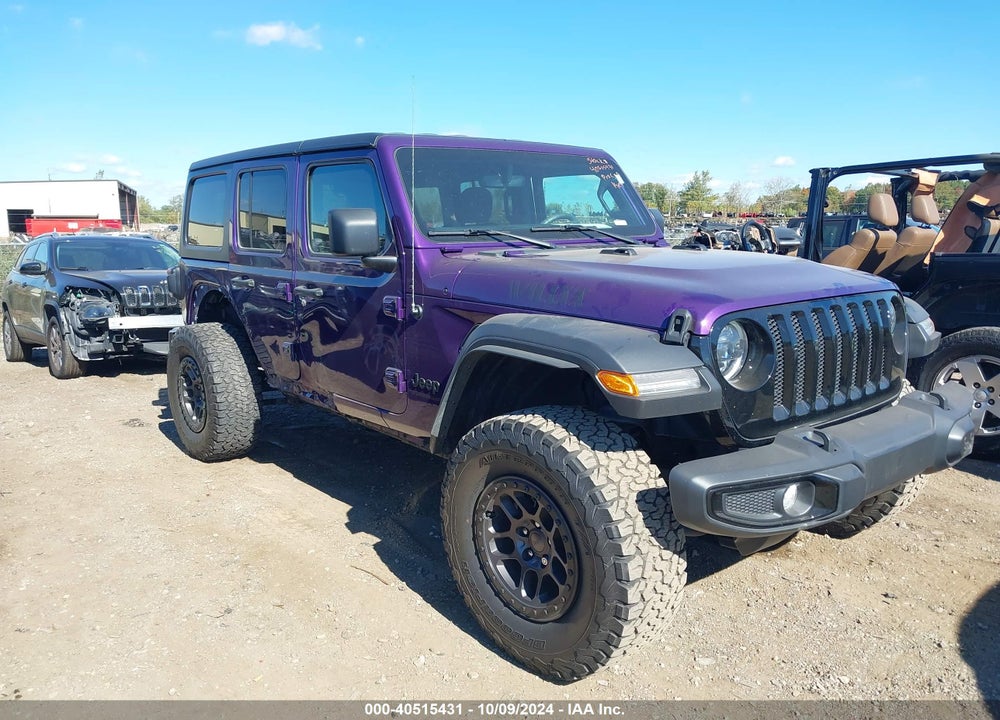 2023 JEEP WRANGLER 4-DOOR WILLYS 4X4 VIN: 1C4HJXDG4PW566928