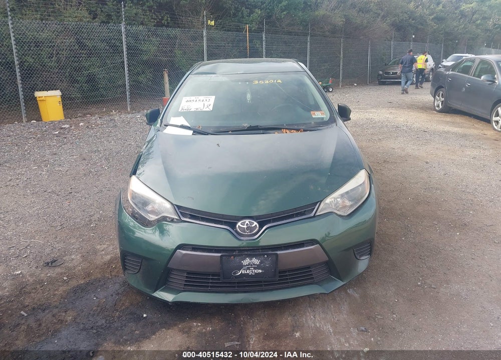 2015 TOYOTA COROLLA LE VIN: 2T1BURHE5FC353012