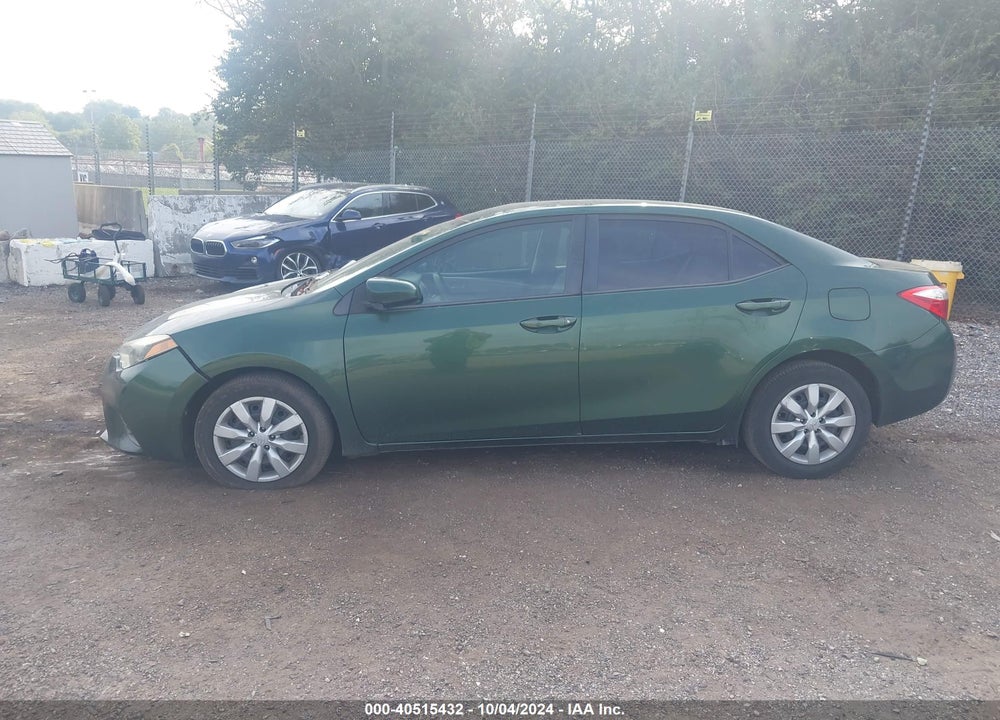 2015 TOYOTA COROLLA LE VIN: 2T1BURHE5FC353012