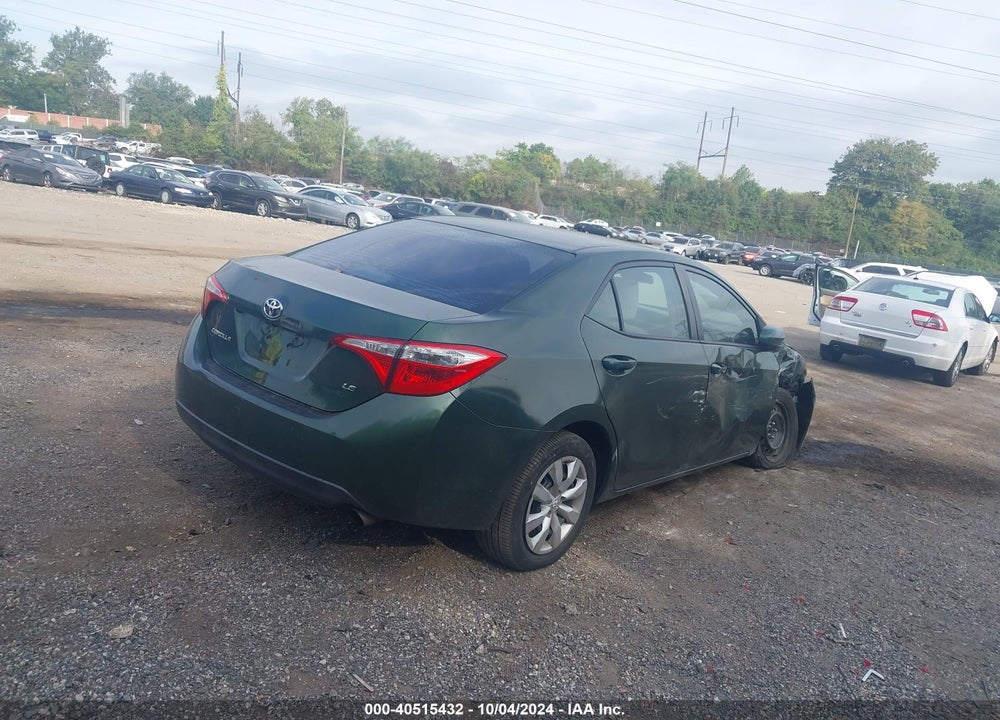 2015 TOYOTA COROLLA LE VIN: 2T1BURHE5FC353012