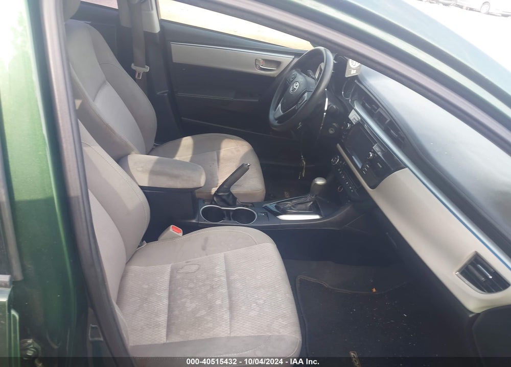 2015 TOYOTA COROLLA LE VIN: 2T1BURHE5FC353012