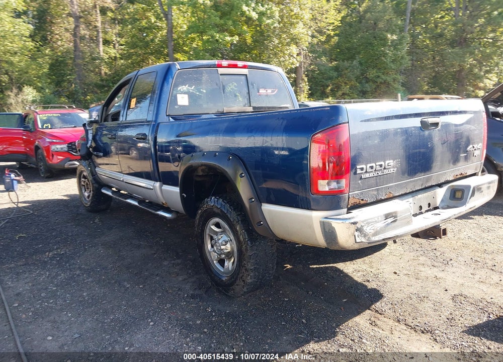 2004 DODGE RAM 2500 SLT/LARAMIE VIN: 3D3KU28C44G223657