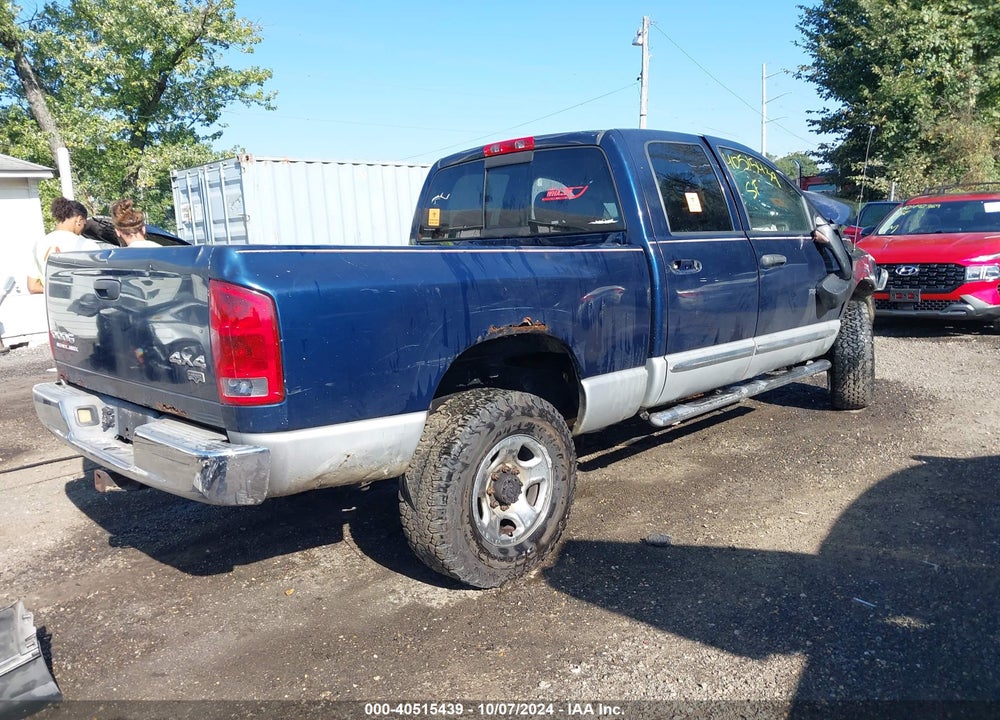 2004 DODGE RAM 2500 SLT/LARAMIE VIN: 3D3KU28C44G223657