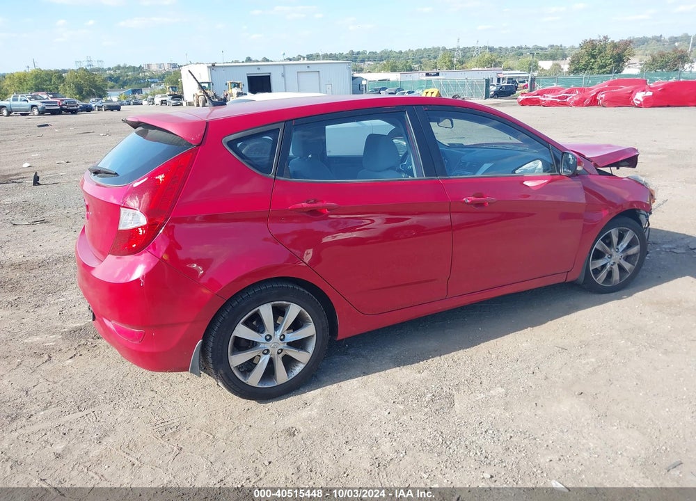 2013 HYUNDAI ACCENT SE VIN: KMHCU5AE3DU102640