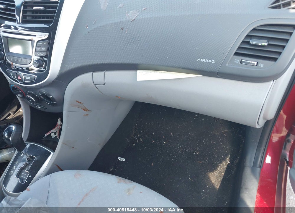 2013 HYUNDAI ACCENT SE VIN: KMHCU5AE3DU102640