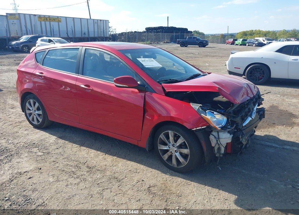 2013 HYUNDAI ACCENT SE VIN: KMHCU5AE3DU102640