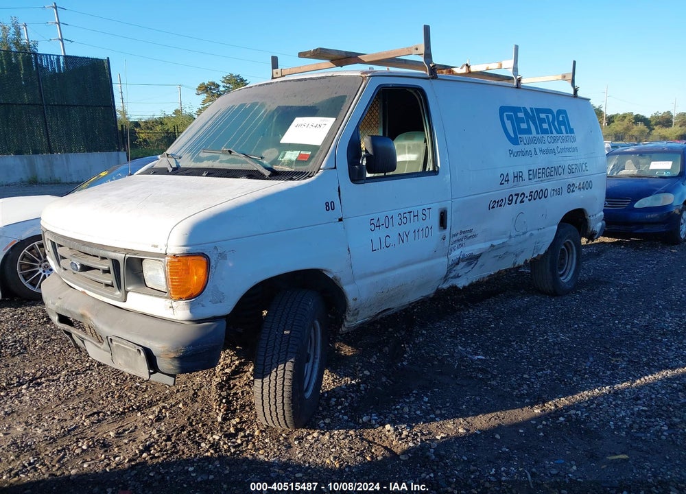 2004 FORD E-350 SUPER DUTY COMMERCIAL/RECREATIONAL VIN: 1FTSE34LX4HA09537
