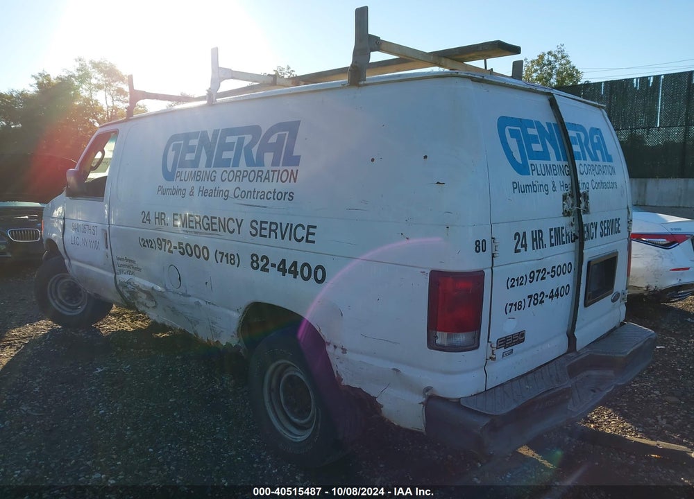 2004 FORD E-350 SUPER DUTY COMMERCIAL/RECREATIONAL VIN: 1FTSE34LX4HA09537