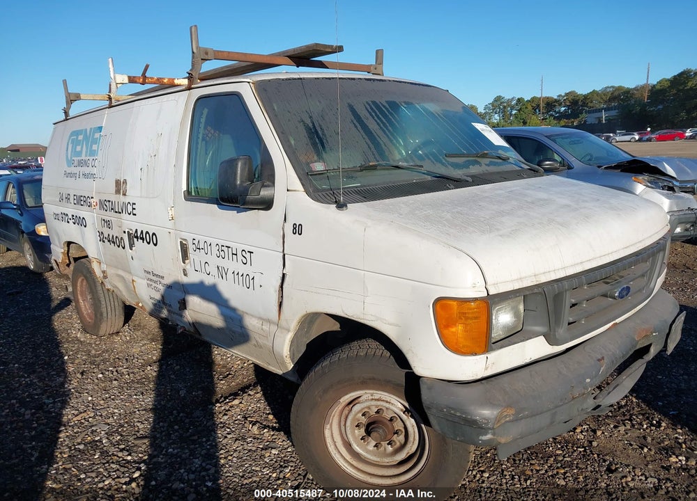 2004 FORD E-350 SUPER DUTY COMMERCIAL/RECREATIONAL VIN: 1FTSE34LX4HA09537