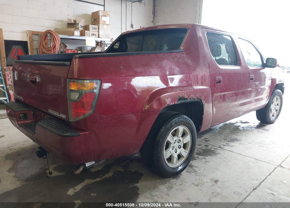 2006 HONDA RIDGELINE VIN: 2HJYK16546H505383