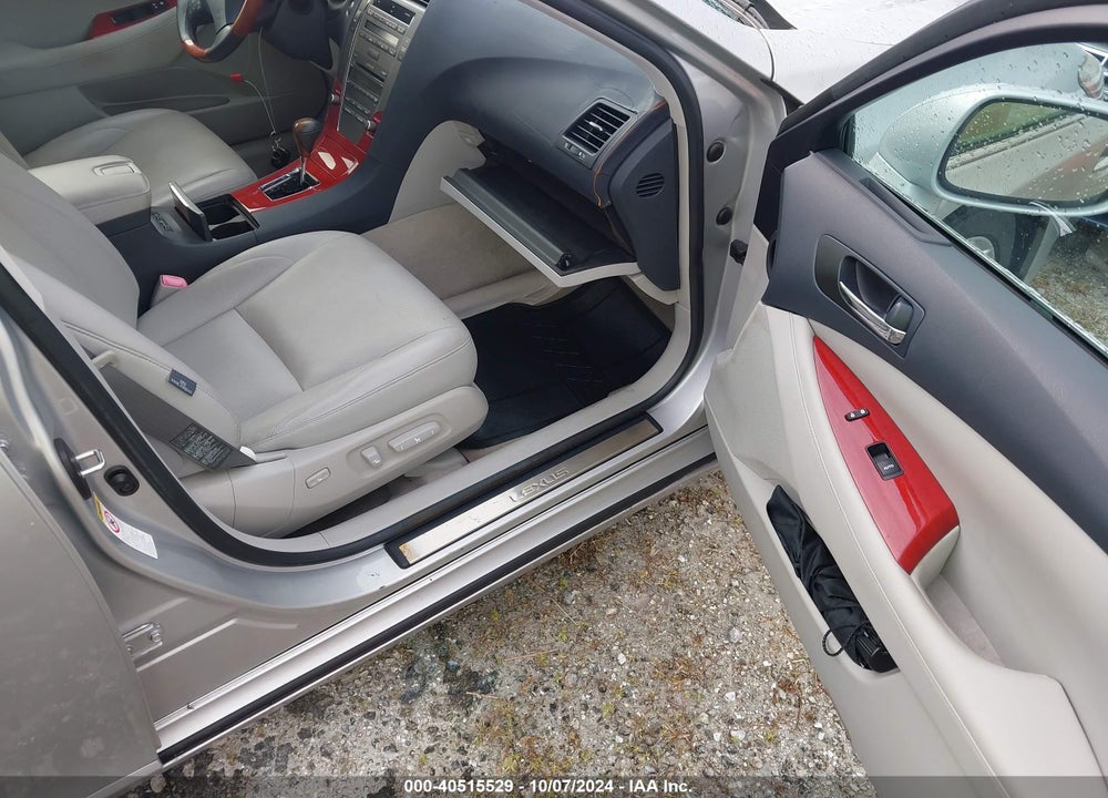 2008 LEXUS ES 350 VIN: JTHBJ46G082178331