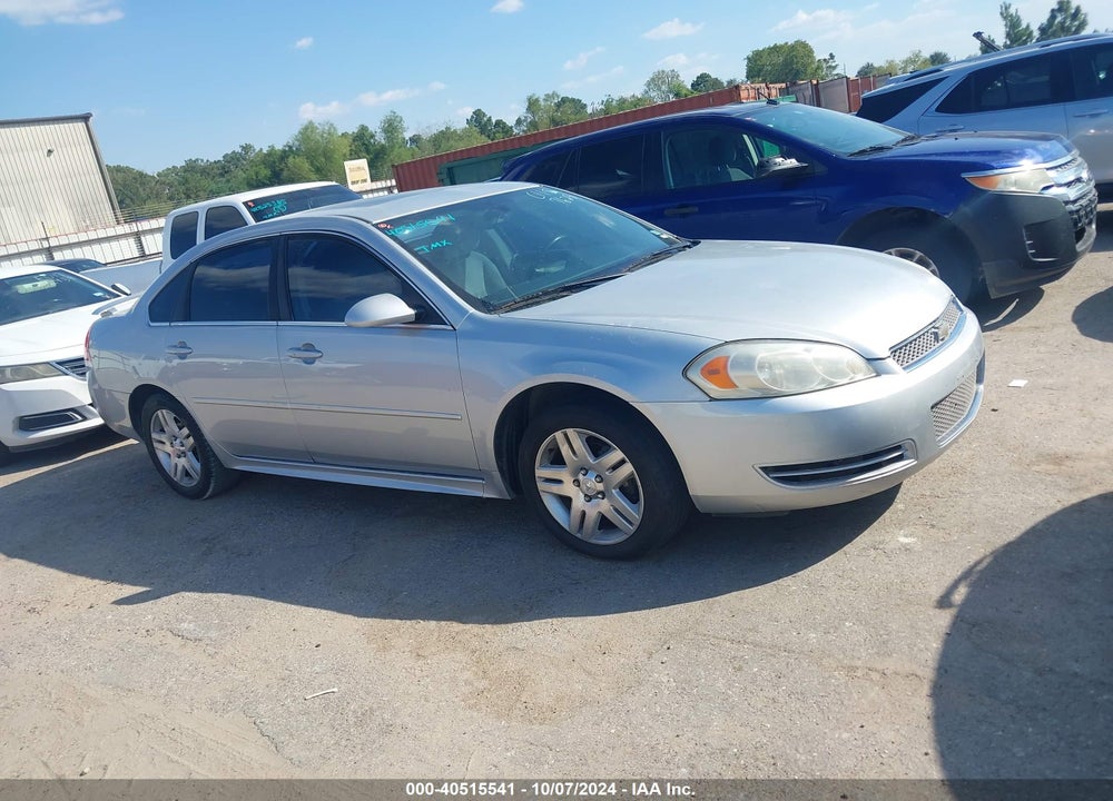 2012 CHEVROLET IMPALA LT VIN: 2G1WG5E38C1187625