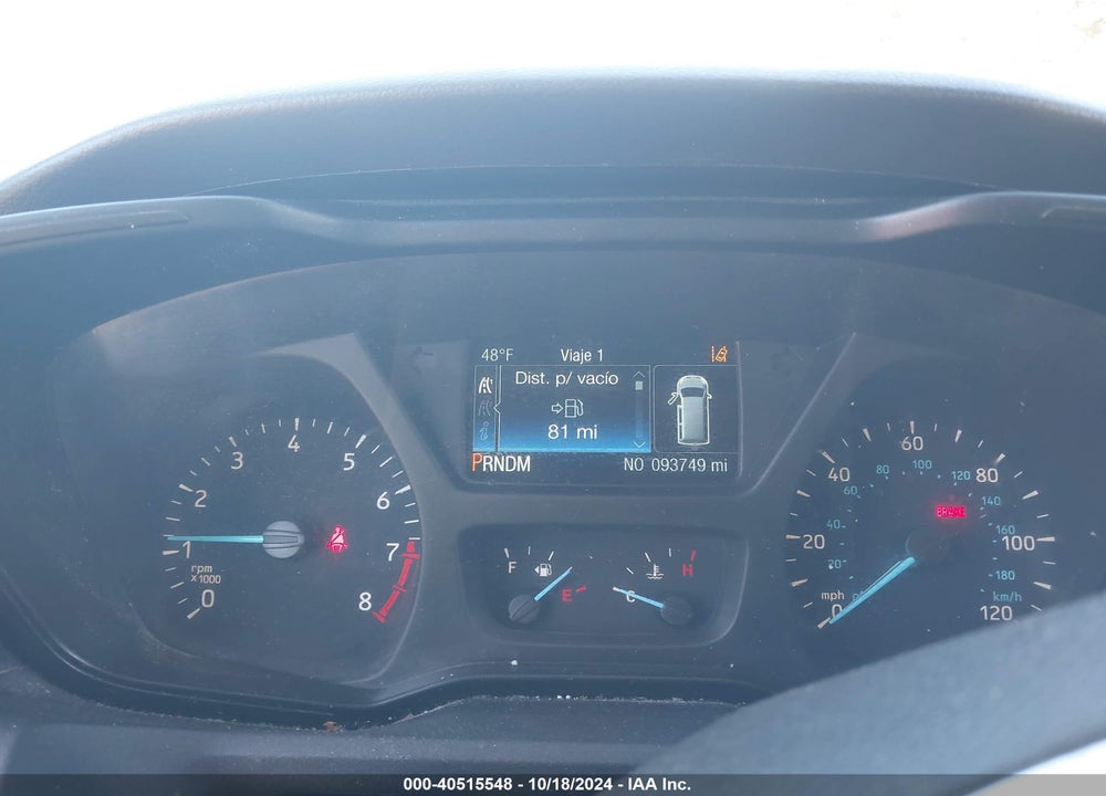 2019 FORD TRANSIT-250 VIN: 1FTYR2CM8KKB64106
