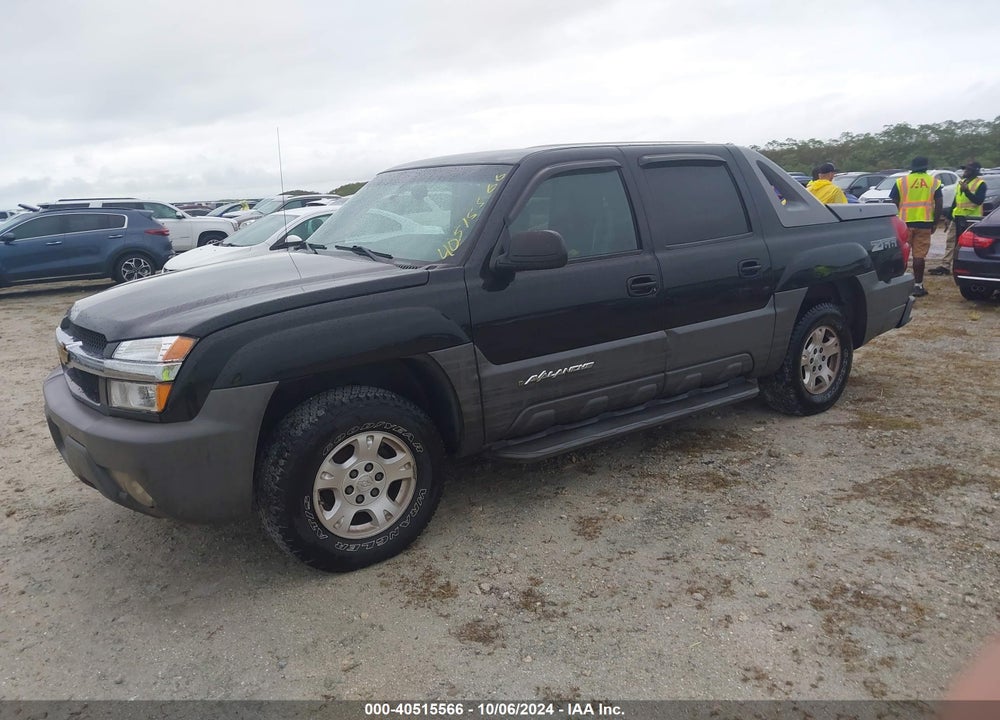 2002 CHEVROLET AVALANCHE 1500 VIN: 3GNEC13TX2G339380