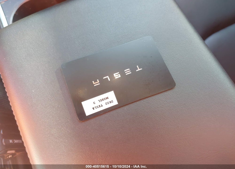 2022 TESLA MODEL 3 REAR-WHEEL DRIVE VIN: 5YJ3E1EA3NF370051