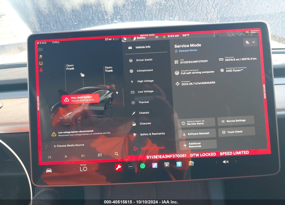 2022 TESLA MODEL 3 REAR-WHEEL DRIVE VIN: 5YJ3E1EA3NF370051